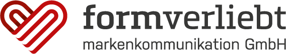 Logo formverliebt markenkommunikation GmbH